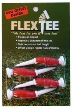 Flextee Offset Design Flexible Golf Tee 3"