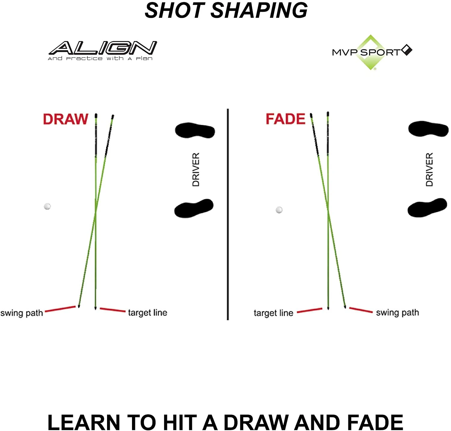 Golf Alignment Rods - MORODZ - 2 Pack - Image 4