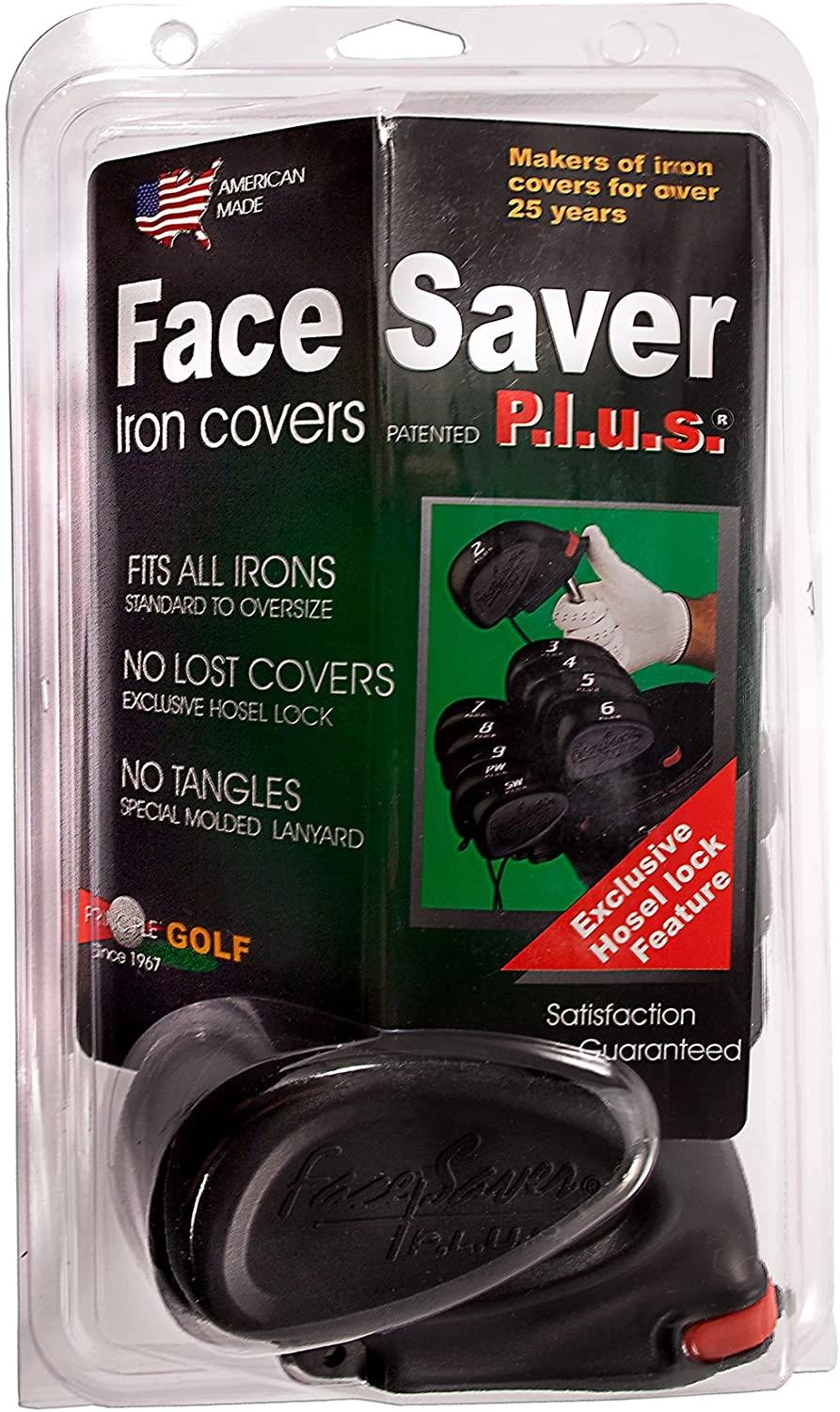 Face Saver Plus 2-SW Black Iron Cover (10-piece) - Image 3