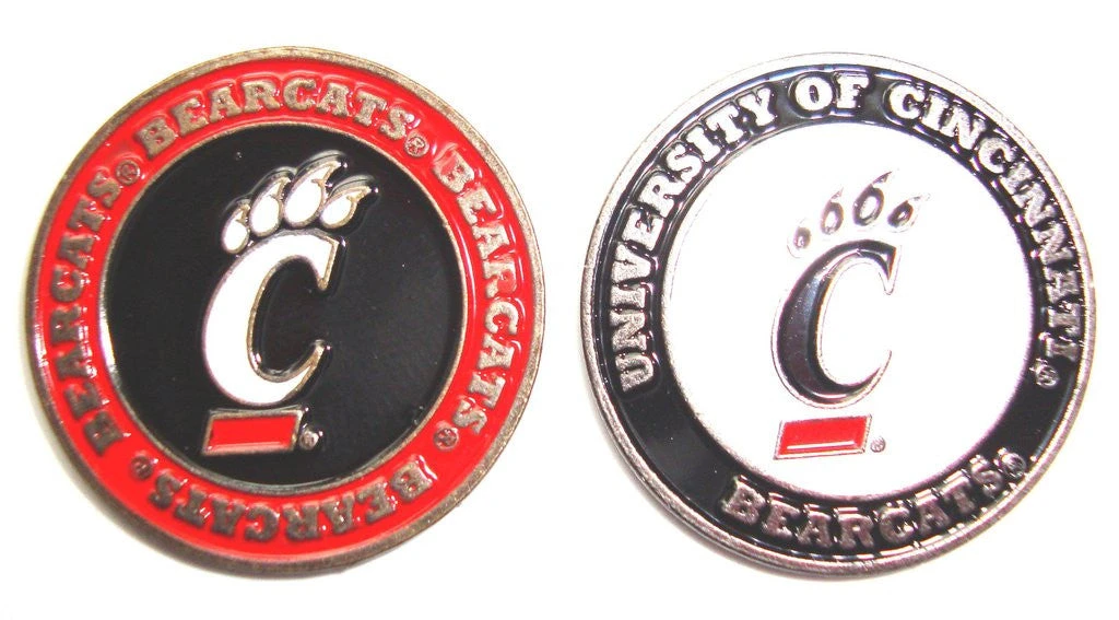 NCAA Double Sided Collegiate Golf Ball Marker Coins - Image 10