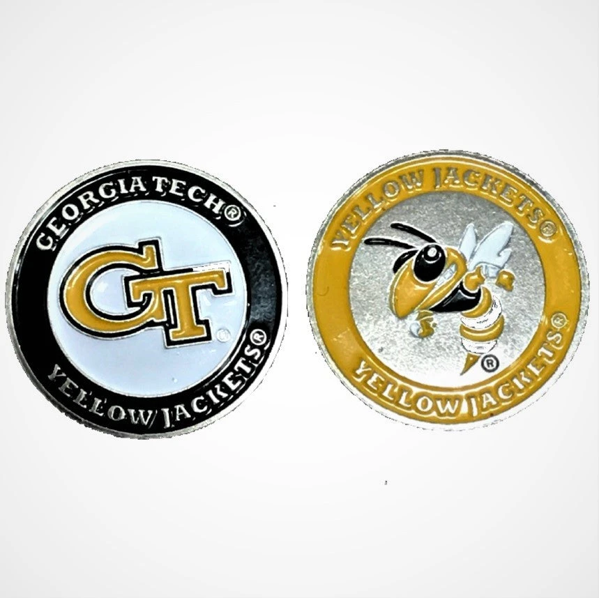 NCAA Double Sided Collegiate Golf Ball Marker Coins - Image 17