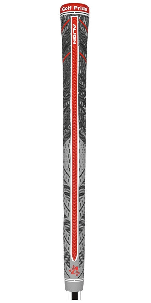 Golf Pride MCC Plus 4 Align Grips - Midsize Black Gray - Image 2