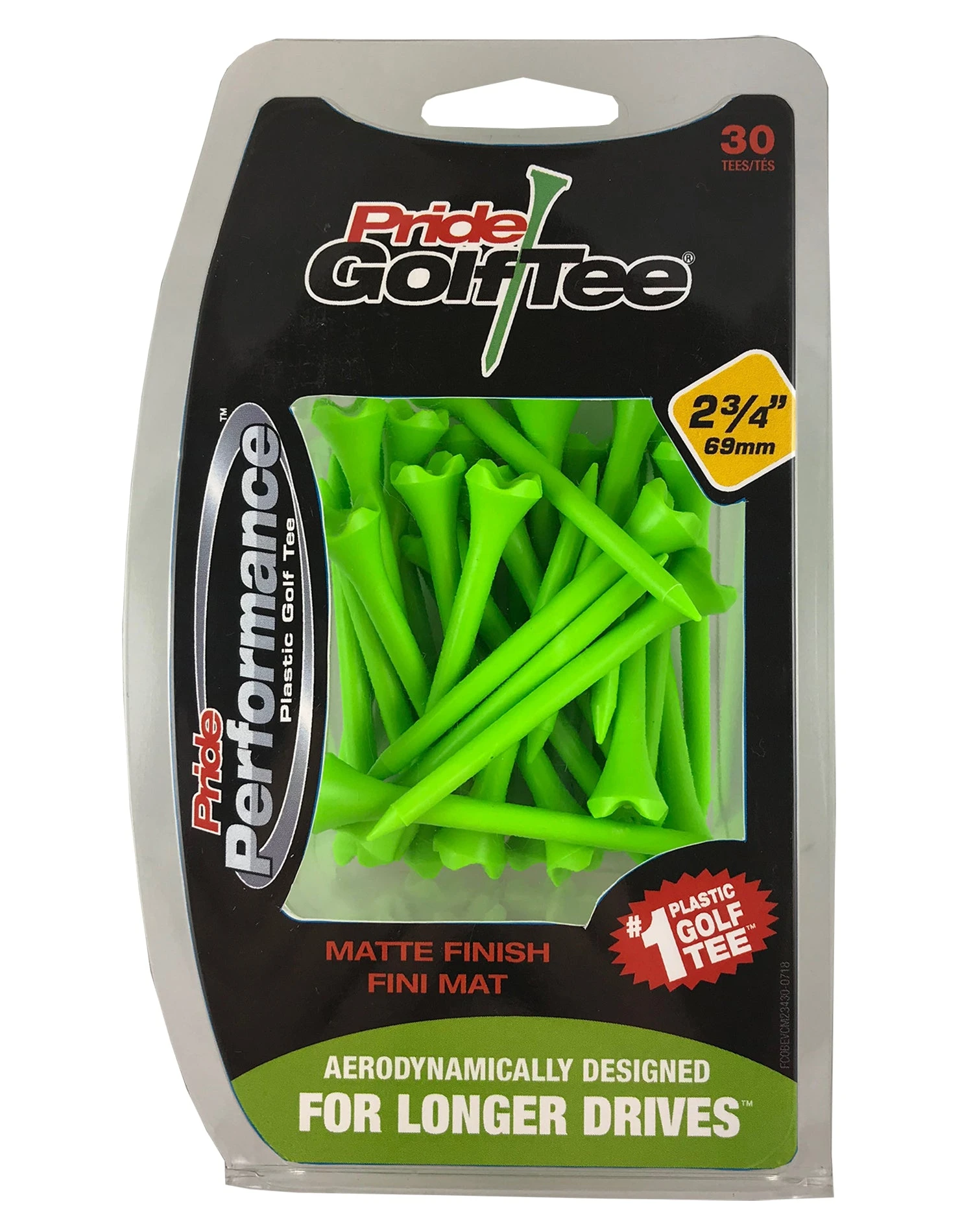 Pride Performance Matte Finish Golf Tees - Image 2