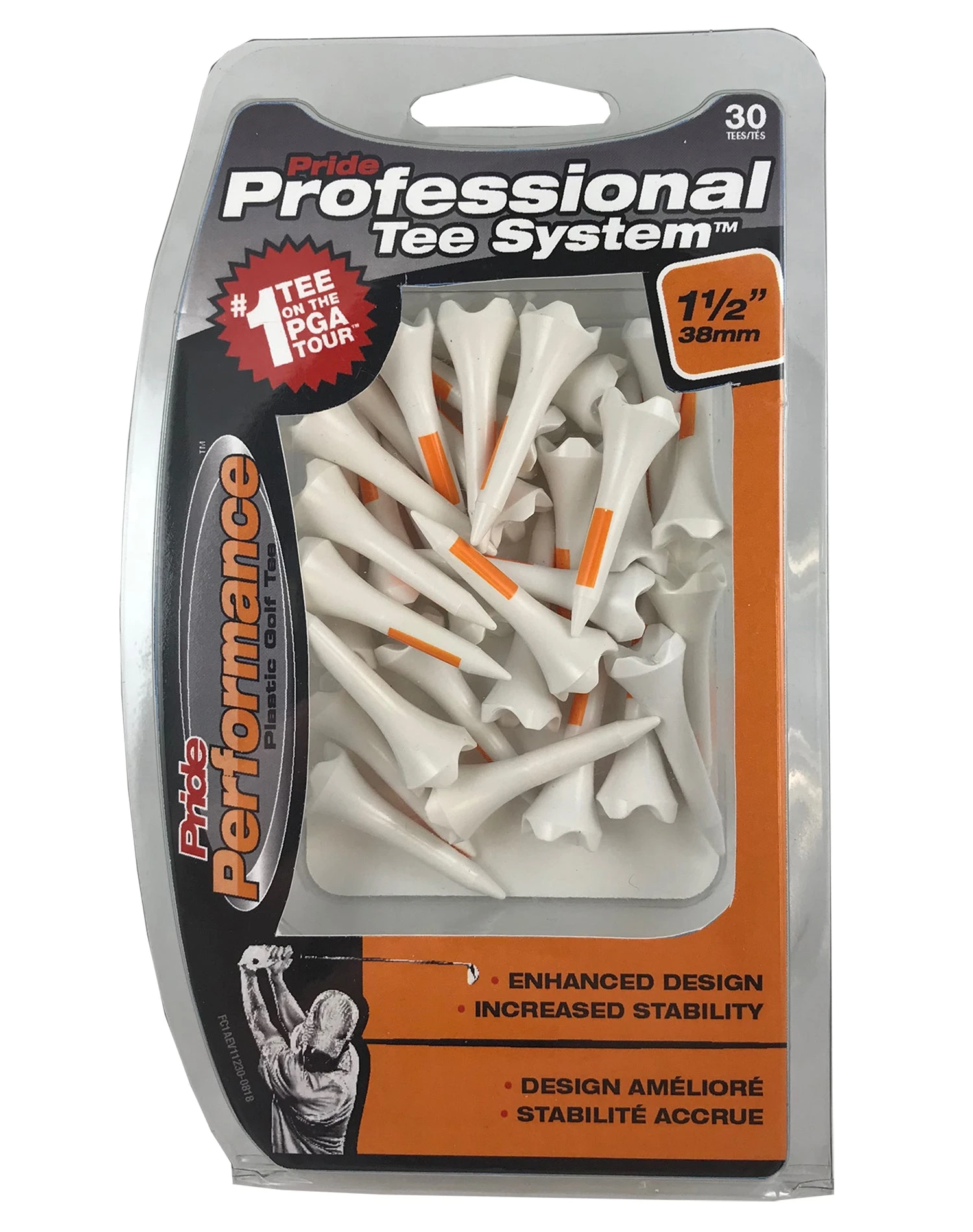 Pride Performance Plastic PTS Golf Tees - Image 6