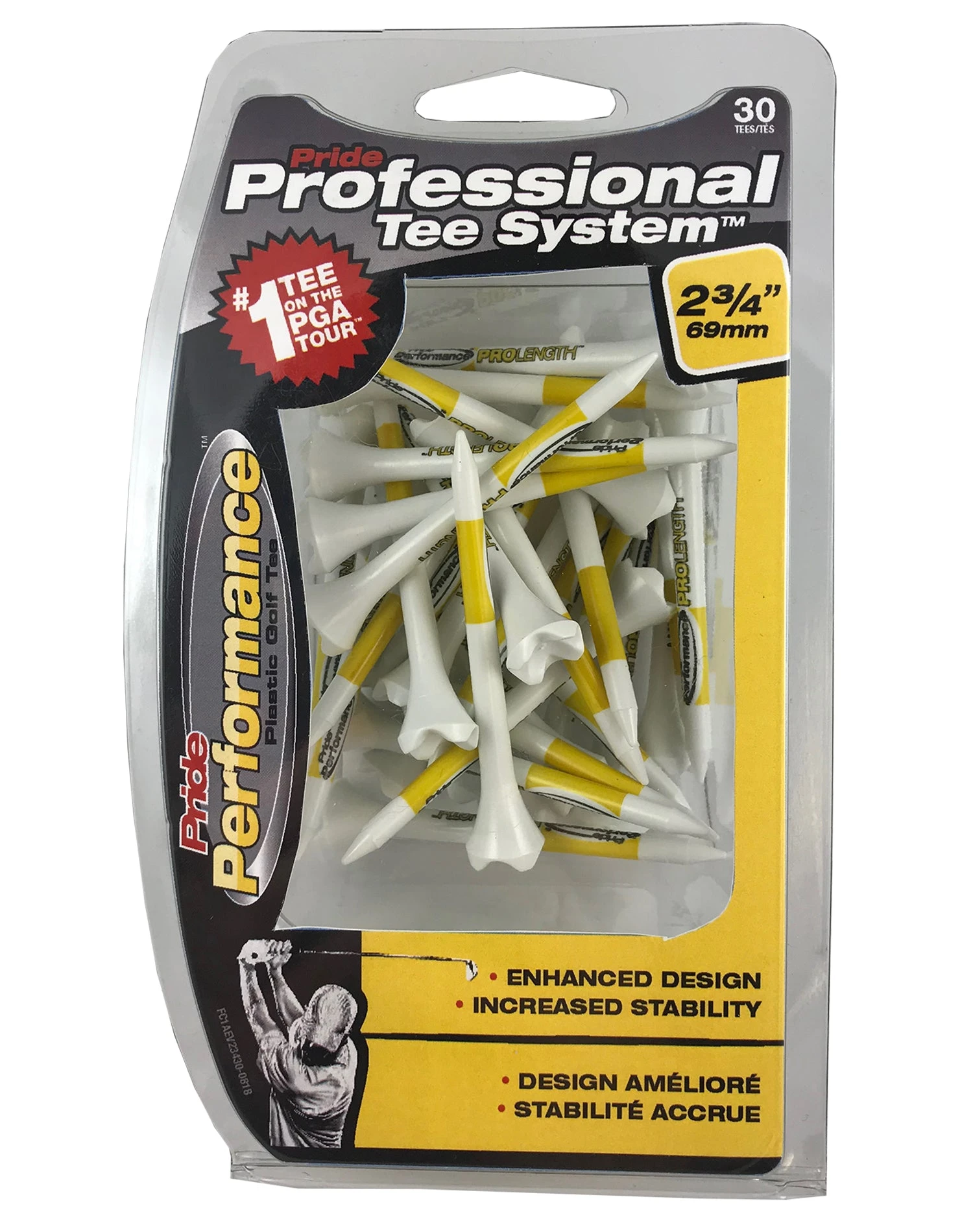 Pride Performance Plastic PTS Golf Tees - Image 7