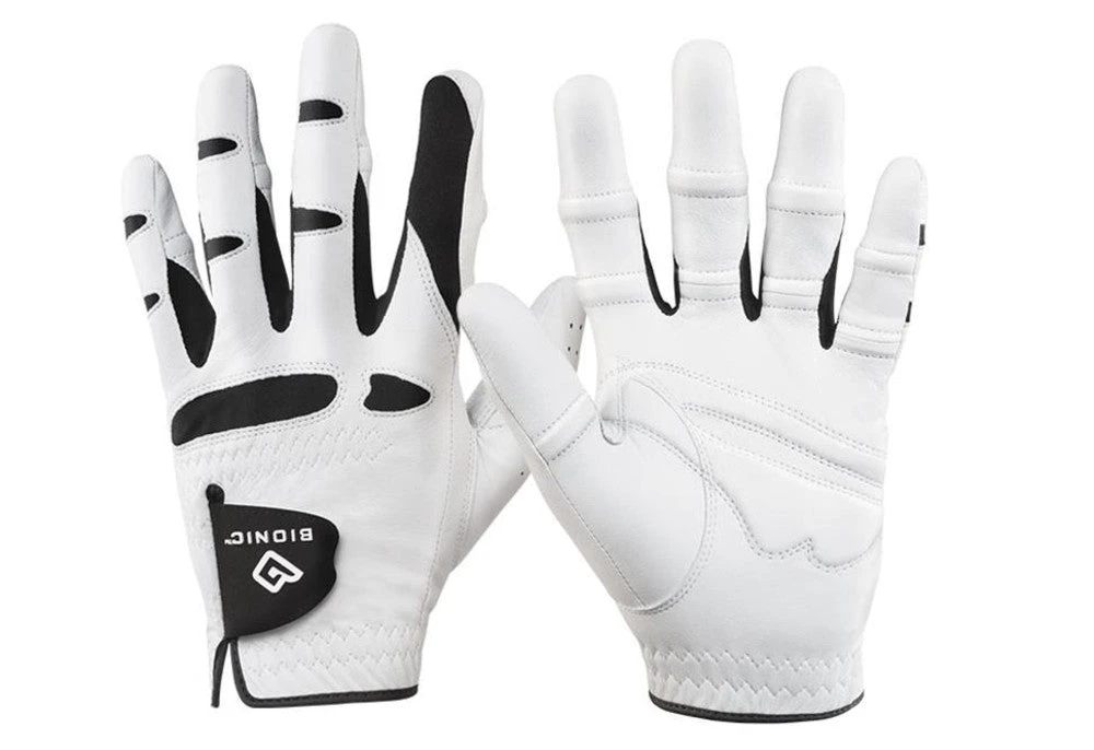 Bionic Men's StableGrip With Natural Fit White Golf Glove - Image 4