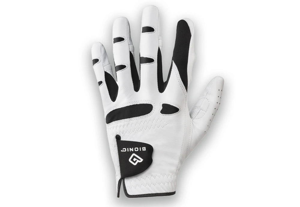 Bionic Men's StableGrip With Natural Fit White Golf Glove - Image 2