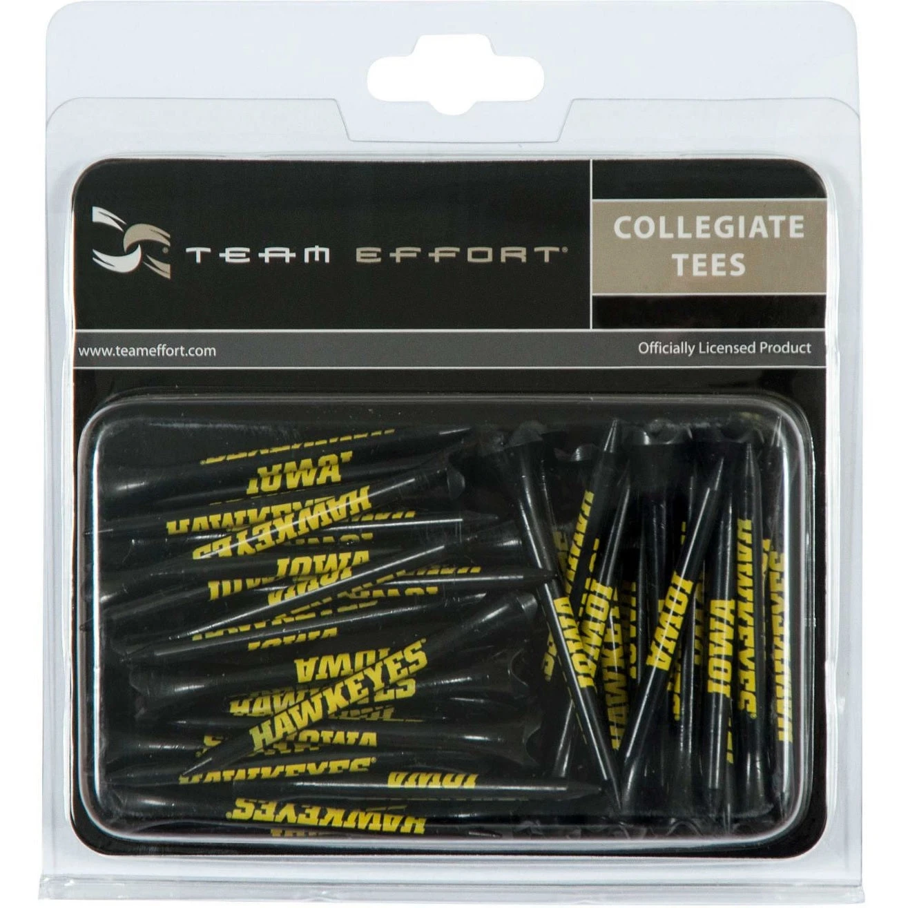 WinCraft Team Effort Collegiate Golf Tees 40 Pack - Image 2