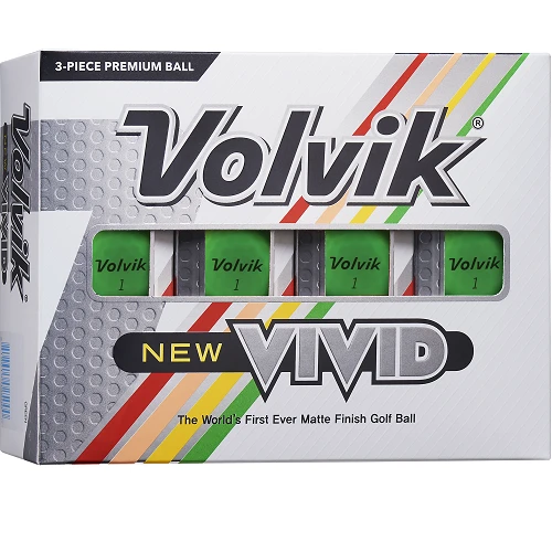 Volvik Vivid Matte Finish Golf Balls - Dozen - Image 2