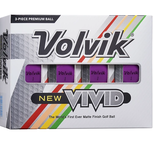 Volvik Vivid Matte Finish Golf Balls - Dozen - Image 6