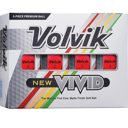 Volvik Vivid Matte Finish Golf Balls - Dozen - Image 4