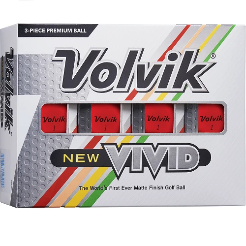 Volvik Vivid Matte Finish Golf Balls - Dozen - Image 8