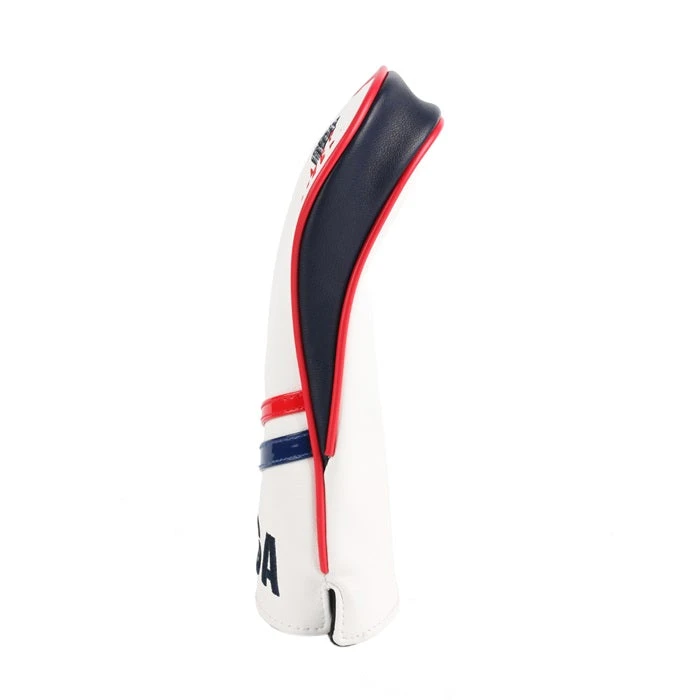 Volf Golf Red White Blue Leather USA Headcovers - Image 3