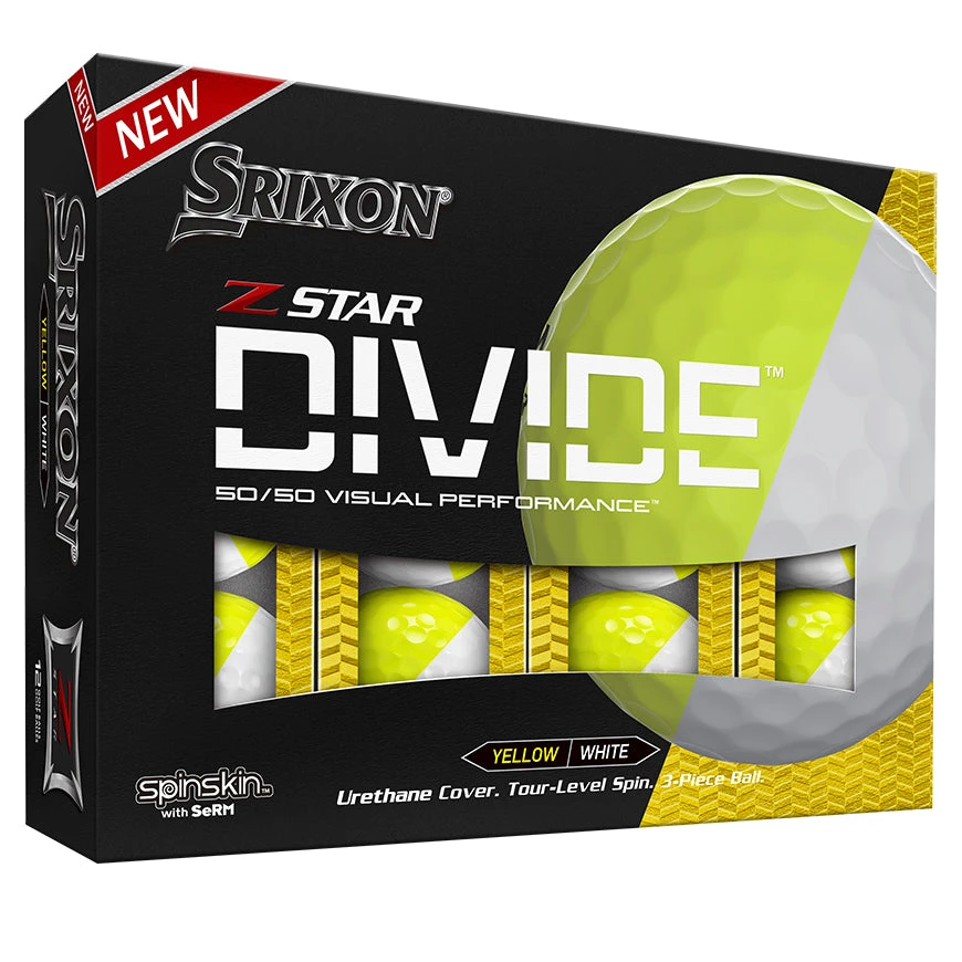 Srixon Z-Star Tour Divide Golf Balls - Image 2