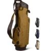 Sun Mountain Golf Canvas & Leather Cart Bag